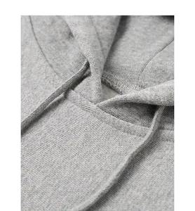 Hombres de alta calidad Agregar logotipo Ropa Impresión Bordado Peso pesado Algodón suave Liso Pullover Sudaderas con capucha Sudaderas - Product Image 4