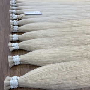 Extensions de cheveux humains vierges Remy vietnamiens Thanh An de haute qualité, lisses naturels, en vrac, 100g - Product Image 3