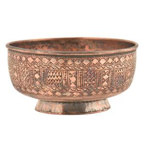 ชามสปาทําเล็บเท้าทองแดงทรงกลมแฟนซีพร้อมที่วางเท้า ชามทําเล็บเท้าทองแดง คุณภาพน่าทึ่ง สินค้าขายดี - Product Image 6