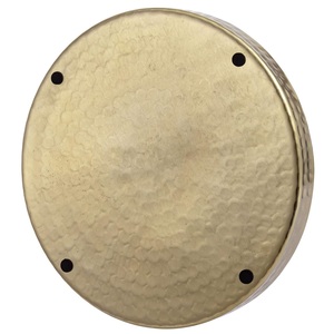 Trending Storage Hammered Trays Centerpieces and Vanity Tray Gold Plated For Serving Foods Dry Fruits And Other - Product Image 5