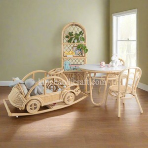 Silla de ratán de estilo bohemio hecha a mano personalizada para niños, para dormitorio, cocina, bebés y niños, para decoración de parque, fiesta de cumpleaños - Product Image 5