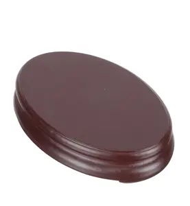 Base de caoba madera maceta Base soporte de flores florero de interior soporte para plantas base bonsai taburete bastidores - Product Image 1