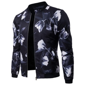 OEM Service Mens Custom Satins Sublimated Embroidered <b>Baseball</b> <b>Bomber</b> <b>Jacket</b> for Man - Product Image 2