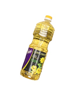 100% olio da cucina raffinato 5L olio di girasole per alimenti prezzo competitivo olio di girasole giallo chiaro confezionato in bottiglia di plastica da 1 litro