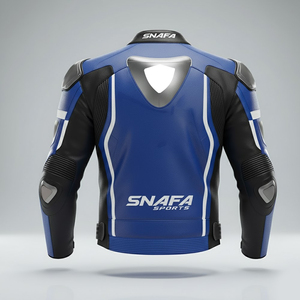 Chaqueta de Motociclista de Cuero Genuino para Hombre, Invierno, Ignífuga, Manga Larga, Alta Calidad, Mejor Precio - Product Image 2