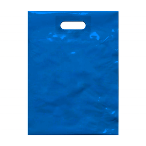 Bolsa de Plástico Ecológica Reforzada con Asa Troquelada, Bolsa de Compras con Logotipo Personalizado Impreso, Turquía - Product Image 3