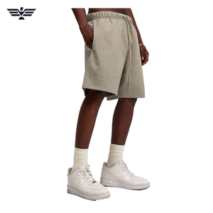 Pantalones cortos para hombre de último diseño 2025 algodón no tejido transpirable ecológico estilo de calle OEM ODM longitud corta Pakistán 100% - Product Image 1