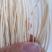 Meilleure Vente VIET DELTA Matériau en Rotin Blanc Blanchi 100% Écologique pour Meubles et Artisanat Durée de Vie de 2 Ans Approvisionnement en Gros