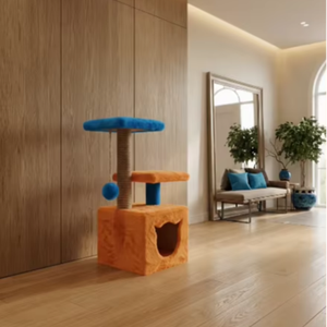 Griffoir pour chats Amistar Orange Sky de haute qualité, adapté à toutes les races et tailles de chats. - Product Image 5