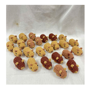 ตุ๊กตาขนสัตว์ถักนิตติ้งที่สง่างามพร้อมสีที่กำหนดเองจาก99สีทองของตกแต่งตุ๊กตาขนสัตว์จากเวียดนาม - Product Image 4