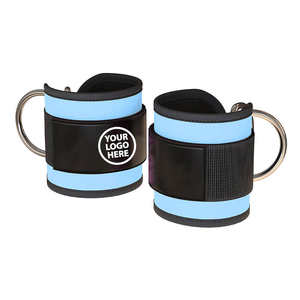 Correas de Tobillo Ajustables GAF para Máquinas de Cable, Correas de Neopreno Resistentes para Entrenamiento de Piernas, Soporte de Tobillo Acolchado para Fitness - Product Image 2