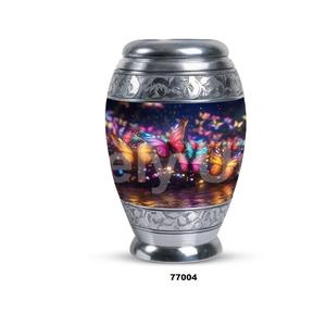 อัฐิอลูมิเนียมรูปผีเสื้อสำหรับผู้ใหญ่พร้อมถุงกำมะหยี่แถมฟรี - Product Image 4