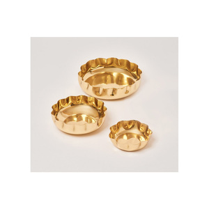 ชามดอกไม้โลหะใช้ตกแต่งห้องครัวอุปกรณ์เสริมขัดมันดีไซน์ทันสมัยปรับแต่งได้ - Product Image 1