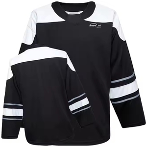 Wholesale Factory Breathable Waterproof Eco-Friendly Sports Sweat Ice <b>Hockey</b> Uniform Custom Heat-Transfer Printing Ice <b>Hockey</b> - Product Image 1