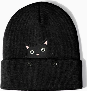 Directo de fábrica, barato, multicolor, Unisex, invierno, cálido, acrílico, grueso, corto, Bennie, gorro de punto con logotipo personalizado, gorro para adultos, 2017 - Product Image 3