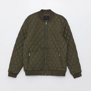 Chaqueta Bomber Acolchada Personalizada para Hombre |   Chaqueta de Invierno Acolchada Premium, Fabricante de Ropa Urbana de Marca Privada OEM - Product Image 1
