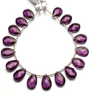 หินอัญมณีธรรมชาติสีม่วงอเมทิสต์เครื่องประดับลูกปัดหินแบบเหลี่ยมเพชรพลอยเจียระไนเจียระไนแบบเหลี่ยมเพชรพลอย - Product Image 1