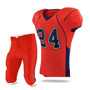 Jersey de Fútbol Americano Personalizado con Bordado, para Hombre, Tallas Grandes, Nuevo, 100% Poliéster, Transpirable, Uniforme Sublimado - Product Image 1