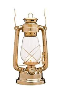 Lanterne nautique suspendue en métal et verre avec finition plaquée or Forme ronde Design élégant Lampe à huile en laiton de haute qualité - Product Image 5
