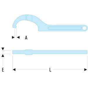 Llaves de Gancho y Pasador Facom - Product Image 2