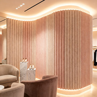 Panneaux muraux acoustiques 3D modernes découpés CNC à motif géométrique, haute performance, ignifuges, écologiques, insonorisants, décoratifs pour salle de sport