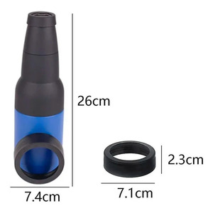 <b>3</b>-in-1 Insulated Can Holder, Stainless Steel Beer Thermos - Assorted Colors - Product Image 6