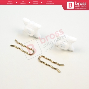 Clips pivotants pour lève-vitre V6BWR5 pour Passat B3 B4 3A2 3A5 35i 1988-1997 4/5 portes 3A0837461 3A0837462 - Product Image 2