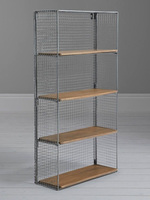 Bacs de rangement à grilles, étagère modulaire pour placard, armoire, étagère, fil Cube, organisateur de rangement