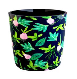 Fan Favorite Metal Planter Circular Shaped <b>Sticker</b> Enamel Black Colour for Garden Decor Home & Garden Decorative Luxury Design - Product Image 1