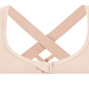 Soutien-gorge de sport à maintien élevé pour femmes avec bretelles réglables, écologique, respirant, séchage rapide, coussinets amovibles pour le fitness, le yoga, la course à pied - Product Image 2