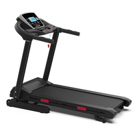 Tapis roulant électrique pliable commercial multifonctionnel à inclinaison automatique avec massage et fréquence cardiaque