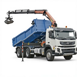 Nuevo/Usado para Camión Volquete VOL-VO FMX 450 6X4 con Grúa PK 14002-EH B/FUNK de 5.10m, Motor Diésel, Cámara Trasera, Capacidad de 30-40T - Product Image 1