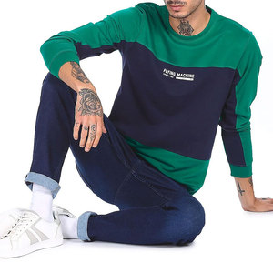 เสื้อสเวตเตอร์เอวสูงของผู้ชายผ้าฝ้าย100% มาใหม่ดีไซน์โดดเด่น - Product Image 3