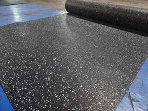 90% ม้วนยางกันลื่นขนาด6มม. ที่ทันสมัย SBR 10% EPDM แผ่นดูดซับแรงกระแทกทนทานสำหรับฉนวนกันเสียงในร่ม/กลางแจ้งยิมอะคูสติก - Product Image 2
