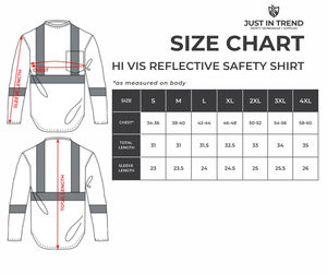 T-shirt de sécurité fluorescent haute visibilité-Manches longues-Polyester 100%-Logo personnalisable - Product Image 3