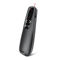 Presentador Inalámbrico 2 en 1 USB y Tipo C de 2.4GHz para Presentaciones de PowerPoint, Control Remoto con Clic