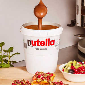 Crème à tartiner à la noisette de style Nutella 3 kg Contenant en vrac Crème à tartiner au chocolat et à la noisette lisse pour la pâtisserie et les collations Disponible N - Product Image 6