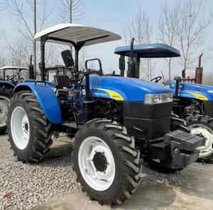 Vente en gros d'occasion New-Hollans 4X4WD Tracteur agricole agricole Meilleur prix Livraison rapide Qualité Pompe Moteur Composants du noyau inclus - Product Image 6