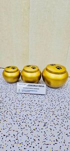 โกศบรรจุอัฐิสัตว์เลี้ยงรูปอุ้งเท้าสัตว์น่ารักสีทอง งานฝีมือจากทองเหลือง สำหรับสุนัขและแมว จำหน่ายส่งจากโรงงาน - Product Image 4