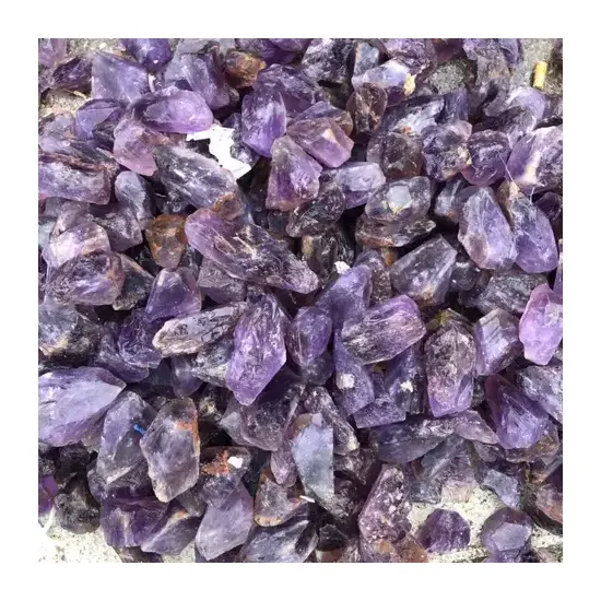 Hot Sell 2023 Natural Amethysts Raw Rough Stone For Multi Purpose Uses Stone By Indian Manufacturer & Exporters