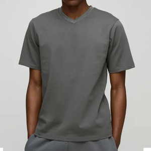 เสื้อยืดผู้ชาย เสื้อเชิ้ตผู้ชาย งานผลิตระดับมืออาชีพ ทันสมัย ผ้าฝ้าย 100% เสื้อยืดผู้ชาย แขนสั้นลำลอง เสื้อยืดฤดูร้อน - Product Image 3