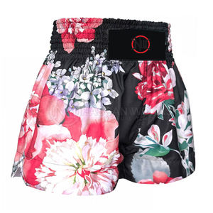 Shorts de boxe pour hommes au design personnalisé, dernier style, services OEM, prix bas, 100% polyester, respirant, séchage rapide, haute qualité, taille adulte - Product Image 1