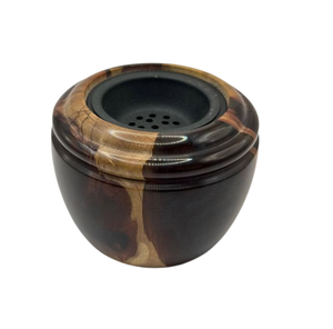 High Quality Handmade Incense Burner Trending Design <b>Resin</b> Epoxy Bakhoor Burner for Home Fragrance Religious Use-Mubakhir Wood - Product Image 1