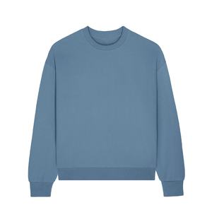 VENTE FLASH Ensemble personnalisé 2 pièces en coton 100% pour l'hiver, T-shirts à manches longues brodés avec logo personnalisé, 2026 - Product Image 3