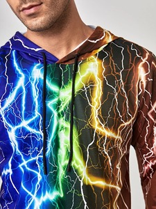 2022มีฮู้ดสำหรับผู้ชายไซส์ใหญ่พิเศษผ้าฟลีซดีไซน์สีพื้นมีซิปออกแบบได้ตามต้องการสำหรับฤดูหนาว XS - Product Image 5