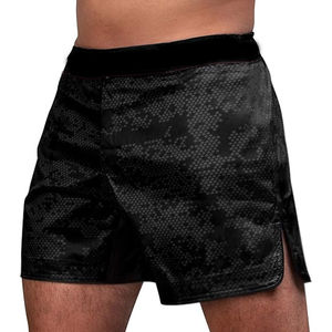 OEM ropa de artes marciales para adultos al por mayor impreso pantalones cortos de entrenamiento para hombres Muay Thai boxeo pantalones cortos personalizados - Product Image 1