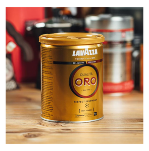 Café Molido Lavazza Qualita Oro 250g Paquetes a Granel - Arábica Premium para Cafeterías y Restaurantes - Product Image 1