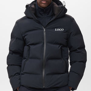 Veste personnalisée pour hommes, manches longues, service OEM, fermeture éclair, prix de gros, matière respirante et ajustable avec capuche - Product Image 1