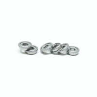 Roulement à bride F692-ZZ F692ZZ 2x6x3mm, roulement à billes à gorge profonde miniature à bride extérieure simple rangée F698zz F693zz F694zz F695zz F696zz