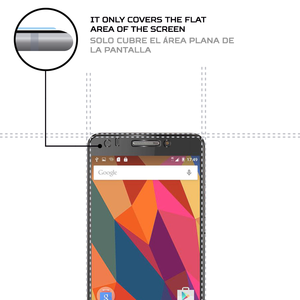 ANTISHOCK สำหรับ ZTE Blade A813 ฟิล์มกันรอยหน้าจอ อุปกรณ์เสริมมือถือที่ทนทานและดูดซับแรงกระแทก - Product Image 3